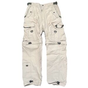 Vintage Emergency Exit Pants Mens 34x33 Cargo Convertible Skater Y2K Gorp Core